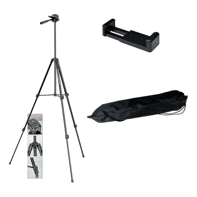 Trípode Braun Lightweight Blt 200 Con Soporte Para Celular