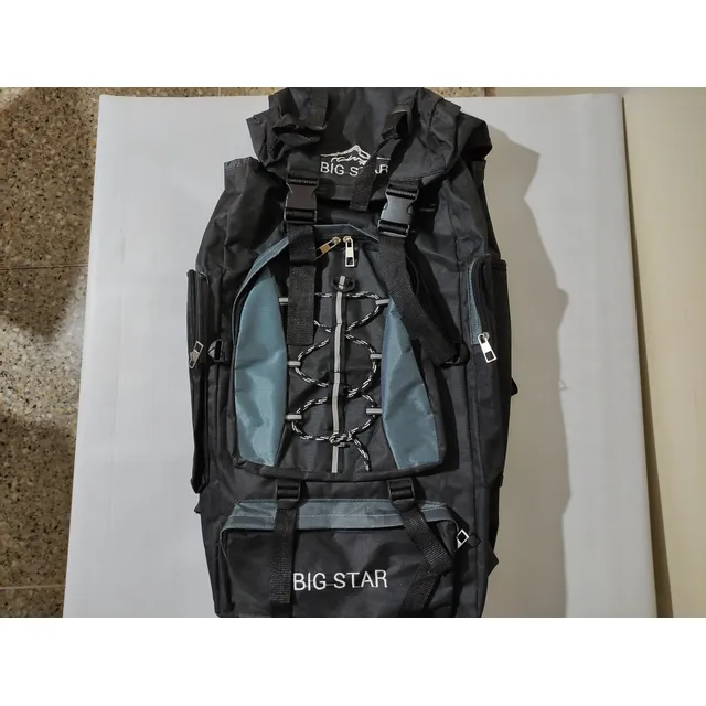 Mochila De Excursionismo Big Star. Lona Impermeable.