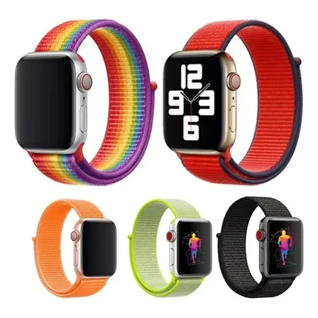 Correa Nylon Compatible Iwatch Apple Watch 38/40/41mm