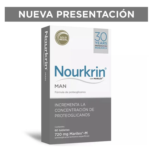 Nourkrin Man Hombre 60 Tabletas Tratamiento Para la Caída y Regeneración Capilar Para Hombre