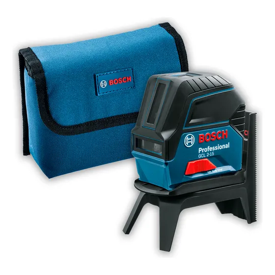 Nível Laser De 2 Linhas Alcance Até 15m Bosch Gcl 2-15 