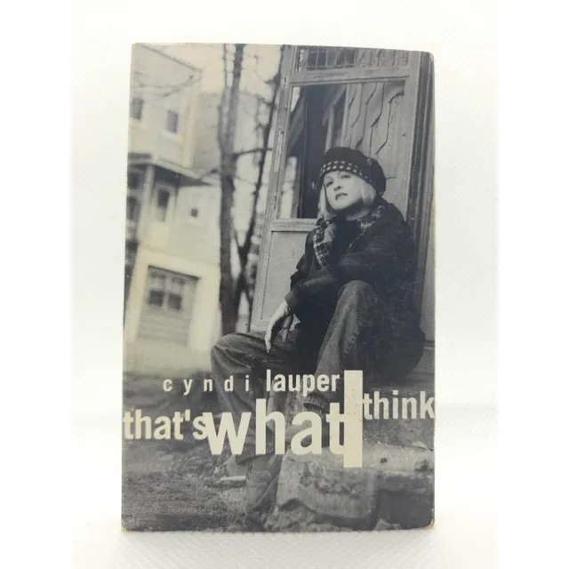 Cyndi Lauper Thats What I Think Cassette Original Us Pop Cd