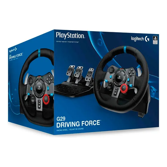 Volante De Corrida Driving Force Logitech G29 - Preto