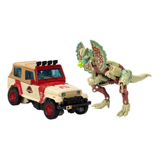 Transformers Collaborative Jurassic Park X Toys Dilophocon