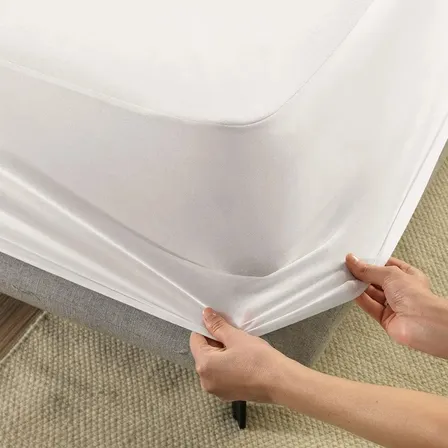 Protetor De Colchão Essence Impermeável Branco Hotelaria Karsten King