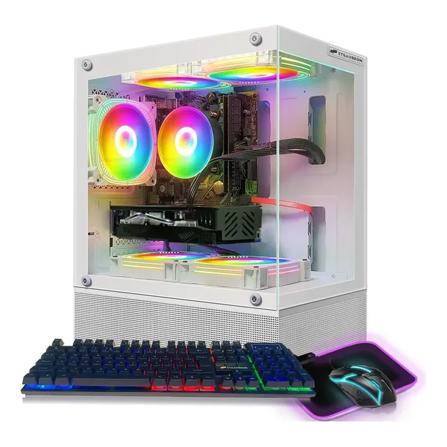Stgaubron Gaming Pc Desktop, Radeon Rx G Gddr5, Intel 10th G