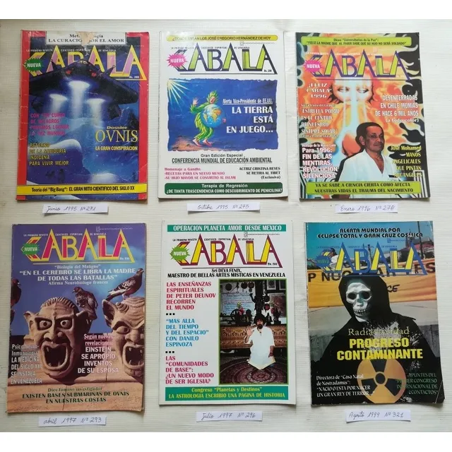 Revistas Cábalas Ediciones De Los Años 90 Usadas