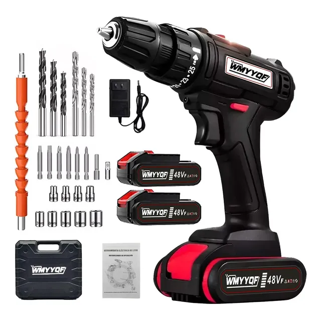 Kit De Taladros Inalámbricos Baratos Atornillador 2baterias