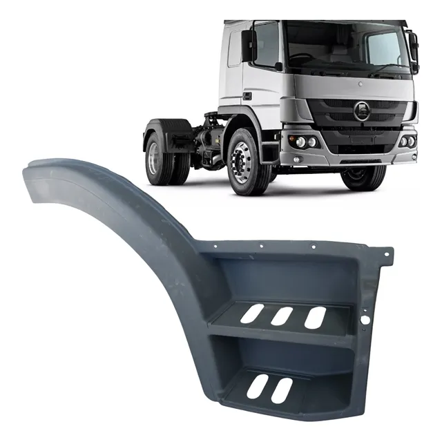 Para-lama C Estribo L.d Mb Atego 2013 Em Diante - 9586601901