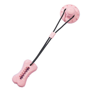 Juguete Masticable Para Perros Con Ventosa, Cuerda De Rosa Juguete Masticable Para Perros Con Ventosa, Cuerda De Rosa