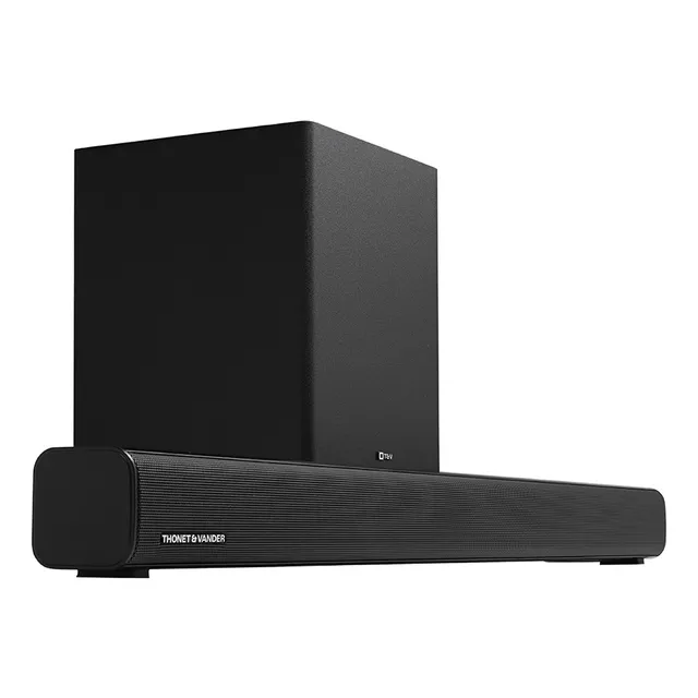 Soundbar Thonet & Vander Modelo Dunn 2.1 Color Negro