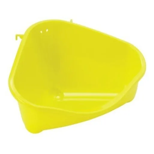 Cama Plastica Esquinera Conejillo India, Conejos,35x24x19cms