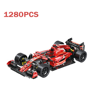 Fórmula F1 Racing Car Moc Building Blocks Kit Presente Criat Fórmula F1 Racing Car Moc Building Blocks Kit Presente Criat