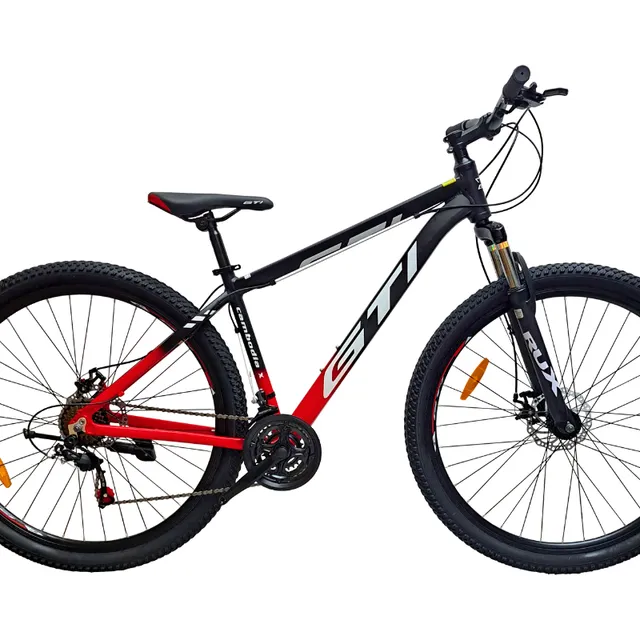 Bicicleta De Aluminio Aro29 Modelo Cambodia 24v Negro M