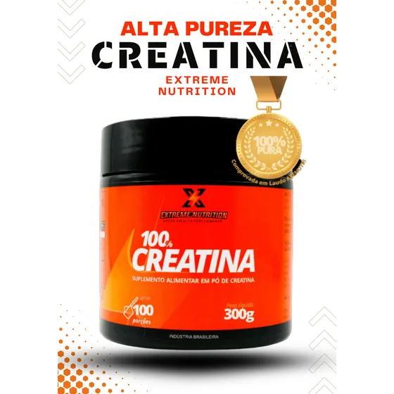 Creatina 100% Pura Extreme Nutrition 300g