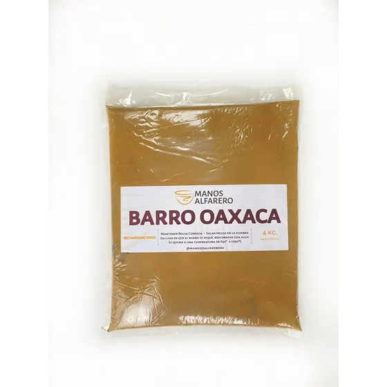 Barro Oaxaca Para Modelar Cerámica (4kg)