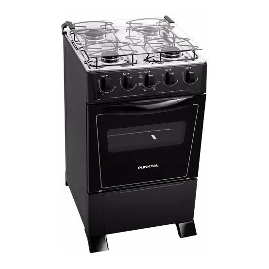 Cocina Punktal 4h S/g Negra Pk-375c Monte Carlo Albion