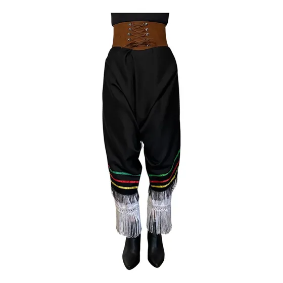 Calça Gaúcha Chiripá Tradicional Ajustável Com Bombachita