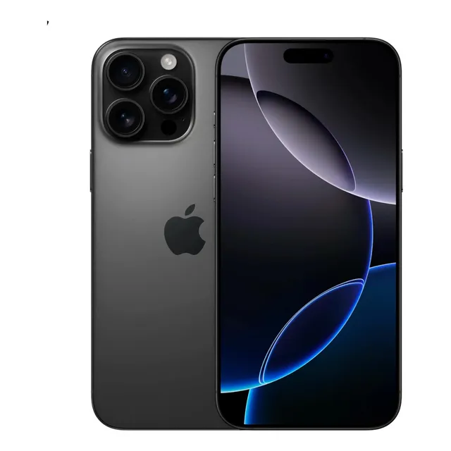 iphone 16 pro max de 256gb esim color black titanium color negro iphone16