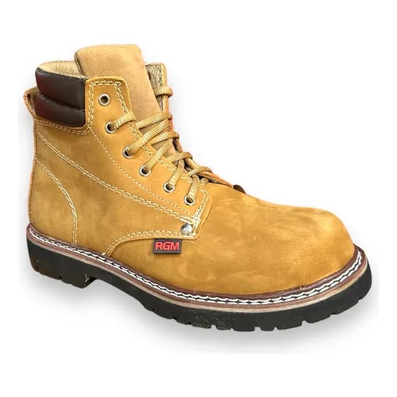 Bota Casual O Trabajo Tipo Timberland Antiderrapante Piel
