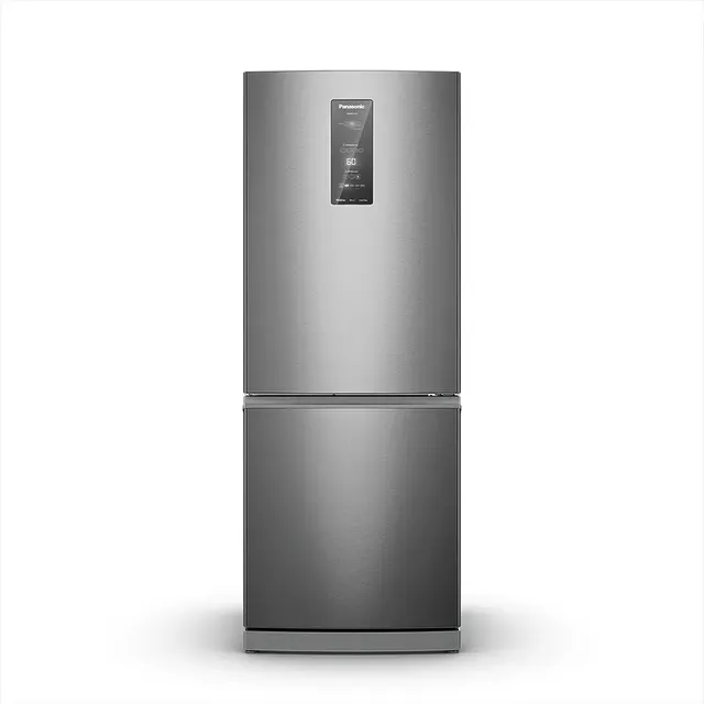 Geladeira Panasonic BB64PV2XC Frost Free Inverter 475L Aço Escovado Bivolt