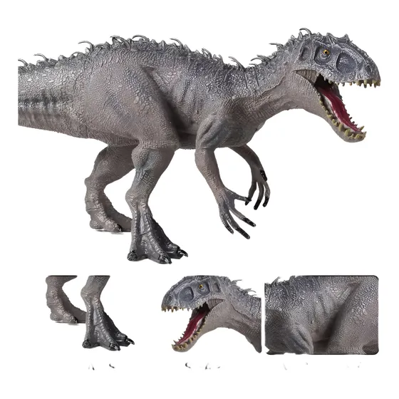Dinossauro Indominus Rex Realista - Oenux - 30 Cm