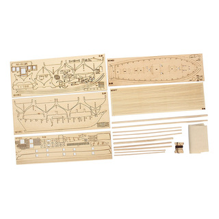 / Modelo Para Armar Barco De Madera A Escala / Modelo Para Armar Barco De Madera A Escala