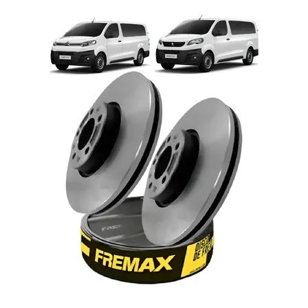 Disco Freio Dianteiro Peugeot Expert 1.5 2022 A 2025 Fremax