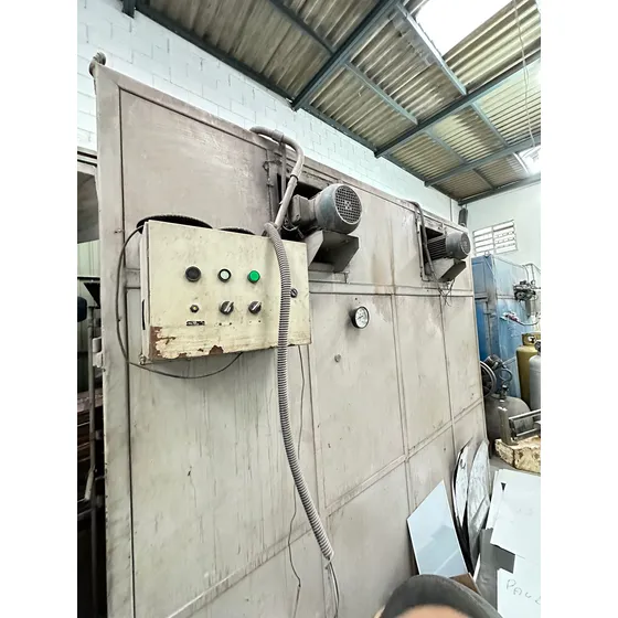 Estufa E Cabine De Pintura Eletrostatica Completa Funcionado