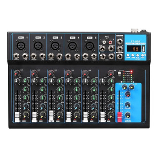 Consola Mezcladora De Audio Portátil 7 Canales Consola Mezcladora De Audio Portátil 7 Canales