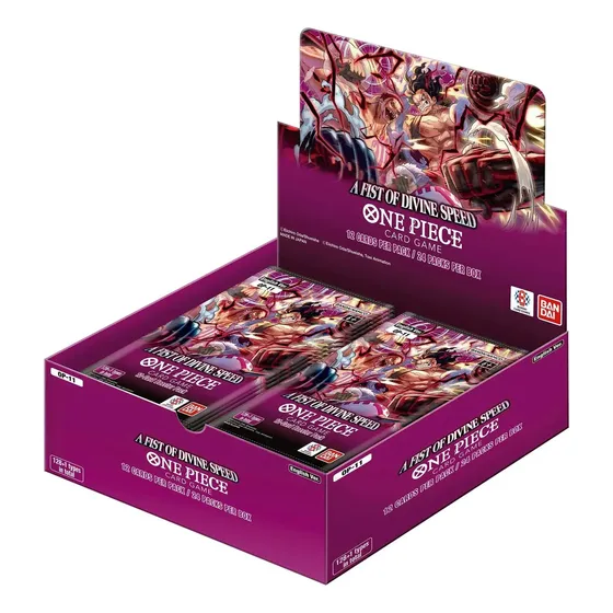 One Piece Card Game A Fist Of Divine Speed Display (24ct.)