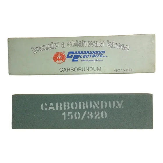 Piedra De Amolar Doble Grano Carborundum Checoslovaquia