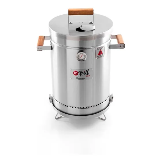 Barril Ahumador Asador Pequeño 10 Libras Ingrill