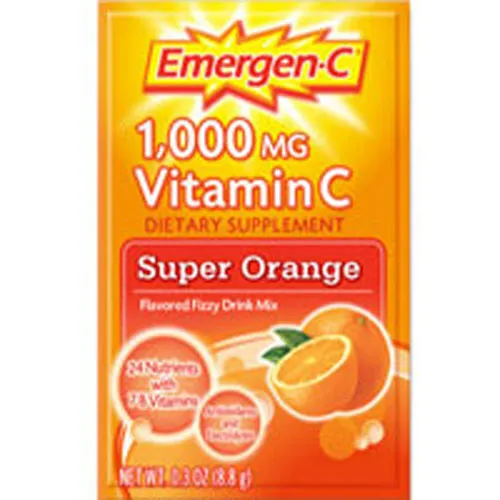 Mezcla De Bebidas Con Vitamina C Alacer Emergen-c Super Oran