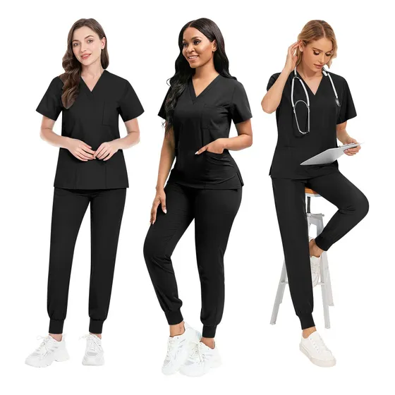 Pijama Quirúrgica Scrub Jogger Uniforme Antifluido