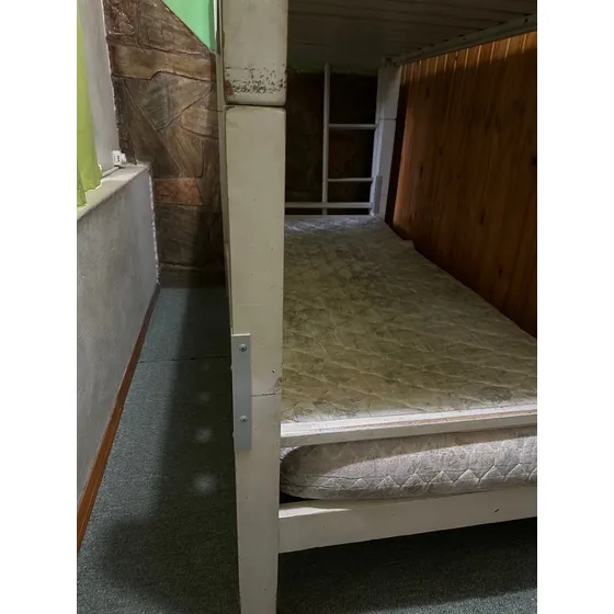 Cama Cuchetas En Madera Pino Brasil Blanco Cucheta