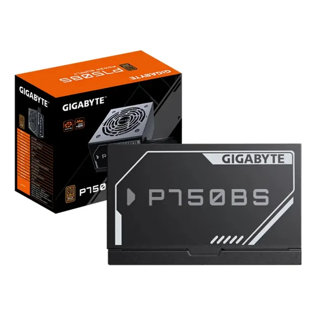 Fuente De Poder Gigabyte 750w 80 Plus Bronce Gp-p750bs Negro