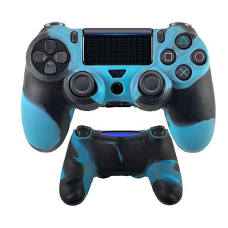 Funda Silicona Joystick Para Ps4 Full Skin Diseño Camuflada Funda Silicona Joystick Para Ps4 Full Skin Diseño Camuflada