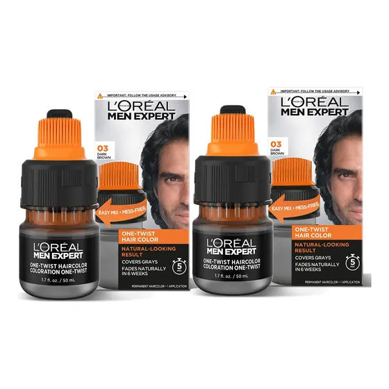 Tinte De Pelo L'oréal Paris Men Expert One Twist Gray Covera