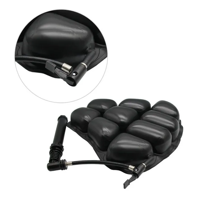 Cojín De Asiento De Aire Inflable 3d For Motocicleta Con T