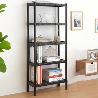 Agraplast Estante Modular Agraplast Preta 5 Prateleiras Plástico Mult