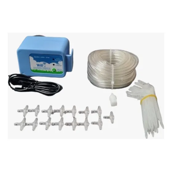 Kit Sistema Riego Timer Controlador S/canilla Con Bomba Wifi