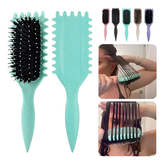 Pincel Bounce Curl Cepillo,define Style Rizado Peine