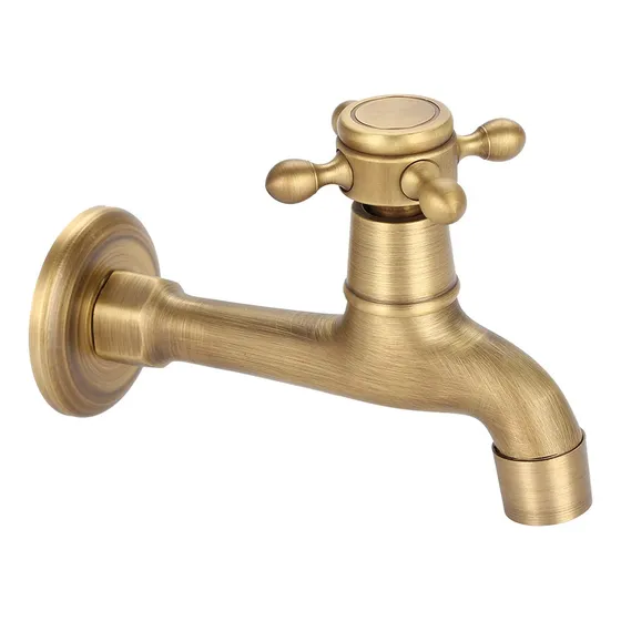 Oumefar Grifo Agua Montado Pared Clasico Una Sola Manija