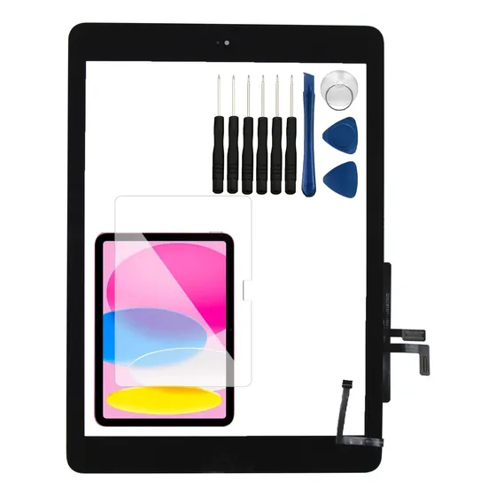 Tela Touch Branco + Película Compatível Com iPad 5 Air A1474