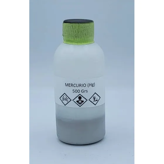 Mercurio Primario, 99.99% De Pureza, Presentación 100 Gramos