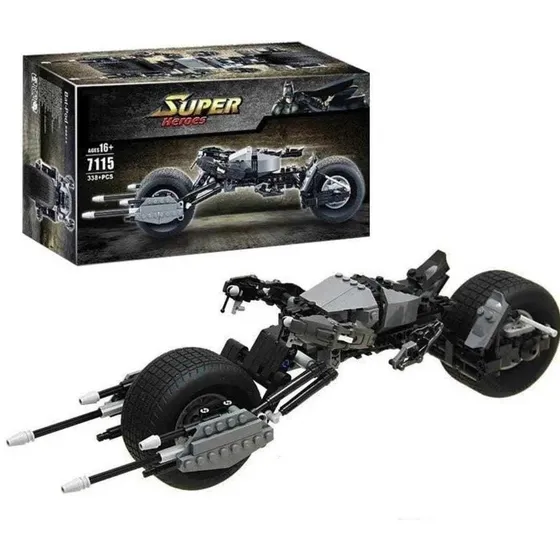 Moto Batman Batpod Batimovil Armable De Colección Fichas 