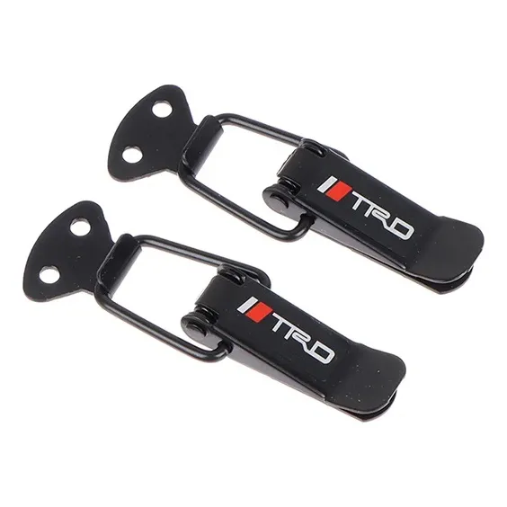 2u Broche Sujetador Metálico De Parachoques Tuning Universal