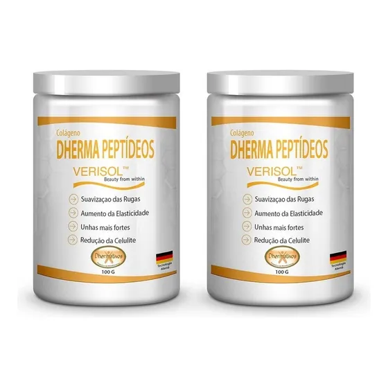 Kit Colageno 2 Potes Composição Natural E Completa Gelita