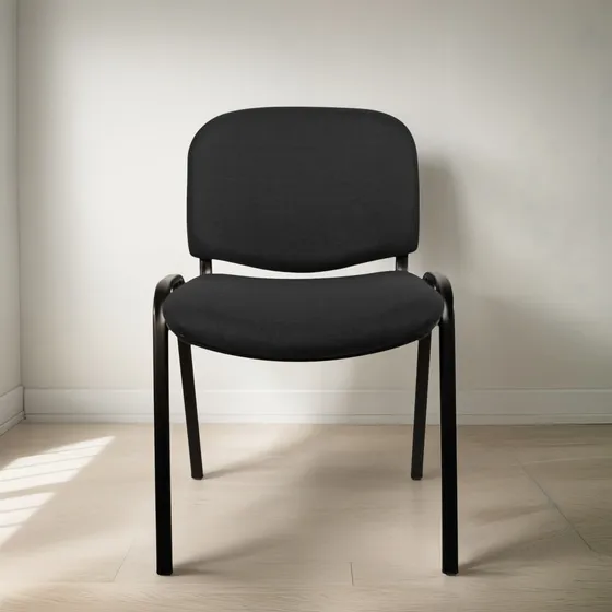 Silla Visita Iso Tapiz Negro Form